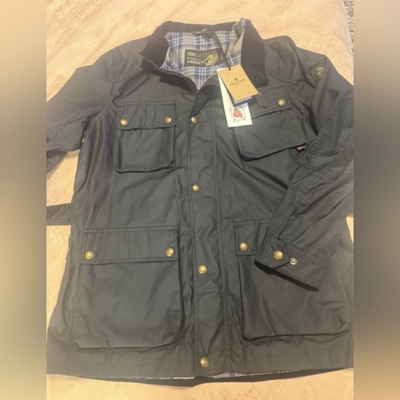 Belstaff Black Military Field Jacket - Picture 6 of 11